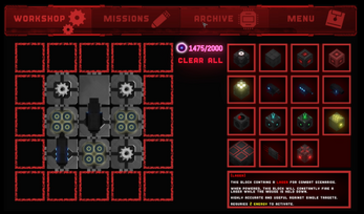 Technologene screenshot