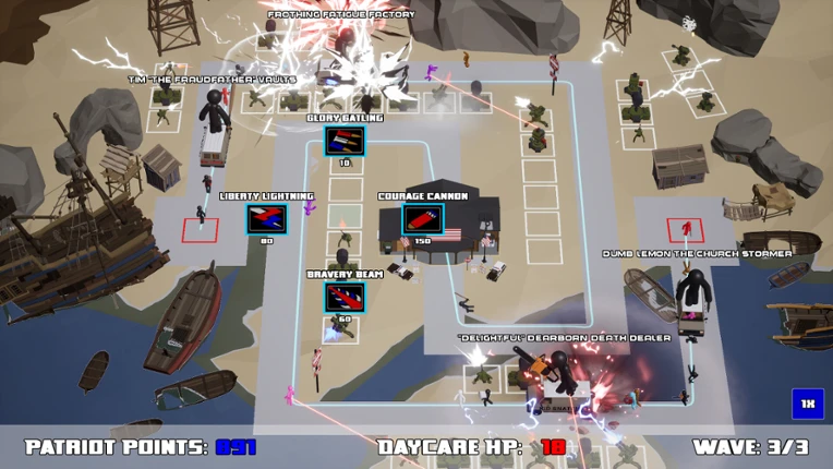 Illegal Alien Tower Defense screenshot