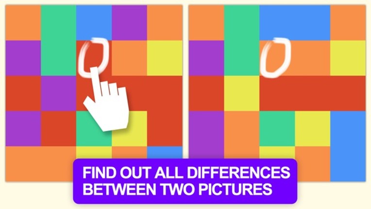 Impossible Pixels Spotter ~ An awesome and addicting & amazing popular brain challenge find all the color differences game screenshot