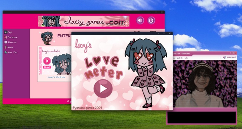 Lacey's Flash Games screenshot