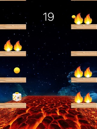 Lava Floor - The Floor is Lava Jumpy Fidget Cube Image