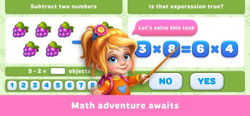 Mathy learn math for kids screenshot