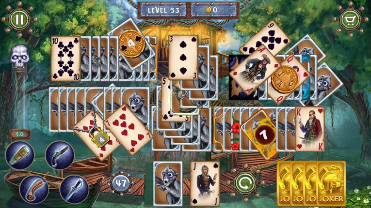 Pirates Adventure Solitaire screenshot