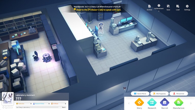 Sani Yang's Laboratory screenshot