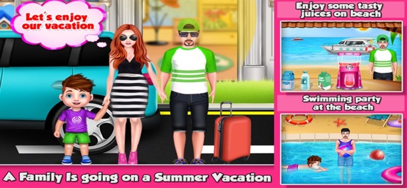 Summer Vacation Planning Game Image