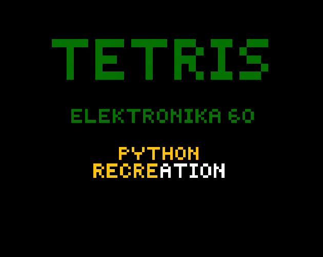 Games like TetrisE60