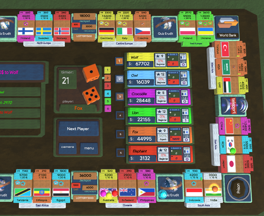 Games like World Monopoly Erudit