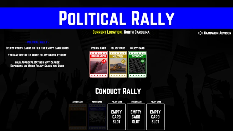 2026 U.S. Election Simulator screenshot