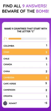 9Guess: The Trivia Party Game screenshot