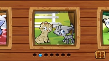 Cats games &amp; jigasw puzzles for babies &amp; toddlers Image