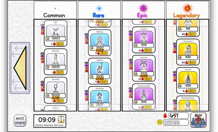 Chess Evolved Online screenshot