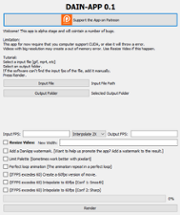 Dain-App 1.0 [Nvidia Only] Image