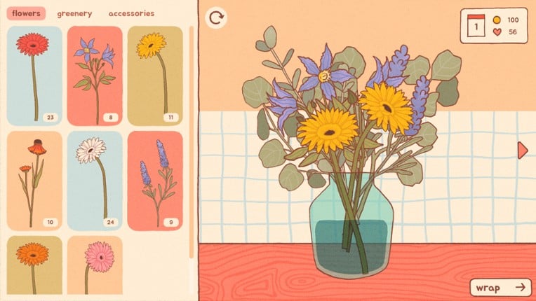 Flowers And Favours: Florist Simulator Image