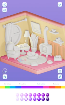 Cozy Home 3D: Rooms Paint Calm screenshot