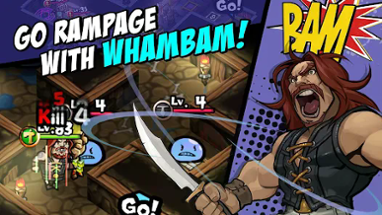 WhamBam Warriors - Puzzle RPG Image