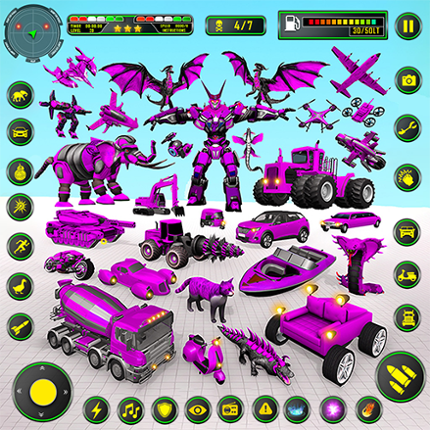 Elephant Robot Car Game 2025 Image