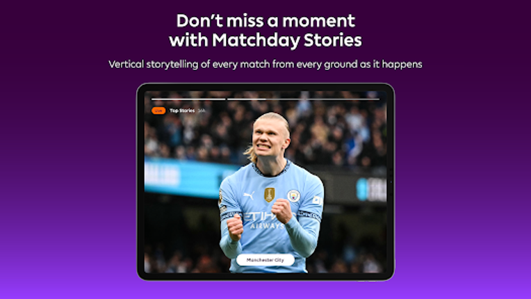 Official Premier League App screenshot