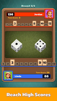 Shut The Box - Dice Puzzle Image