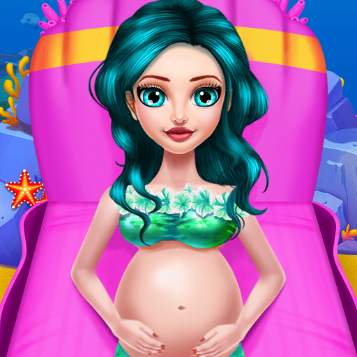 Games like Pregnant Mermaid Mommy Salon