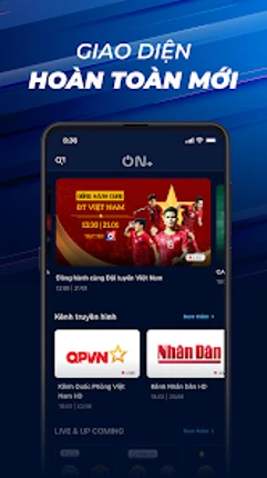 ON Plus Trực tiếp bóng đá Image