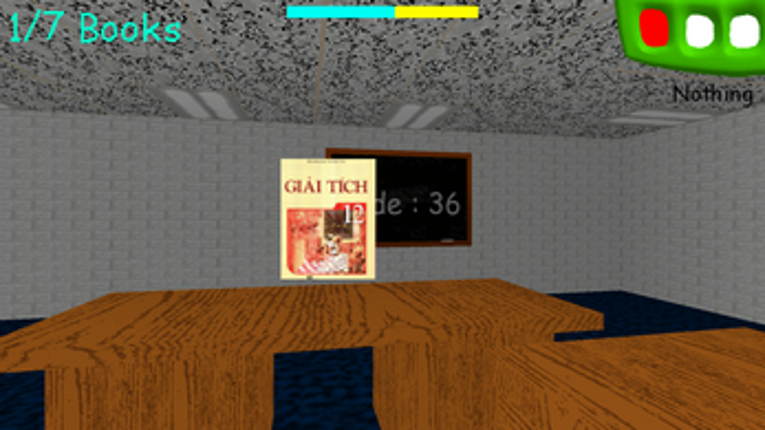 HARD MODE Baldi VN Basics (Extra Story) screenshot