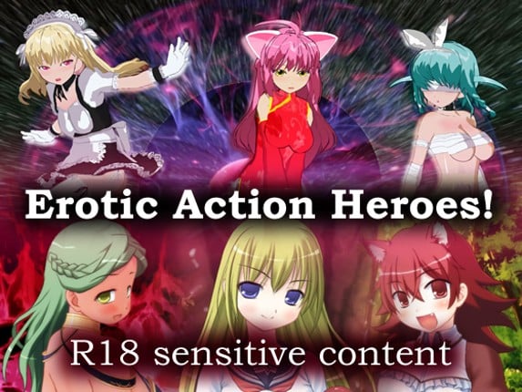 Erotic Action Heroes! Game Cover