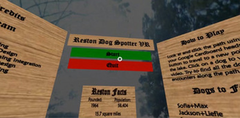 Reston Dog Spotter VR screenshot