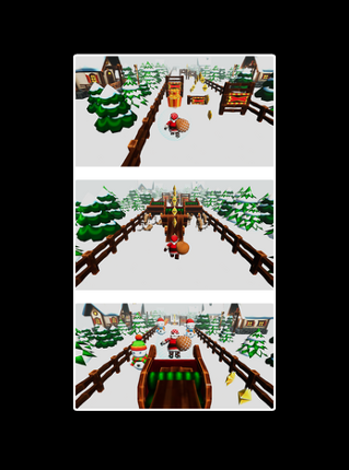Winter Games : Santa jumping game screenshot