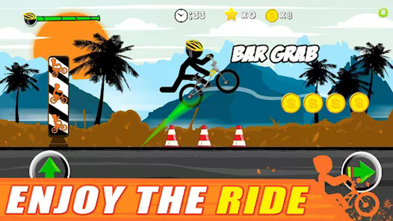 Stickman Bike : Pro Ride Image