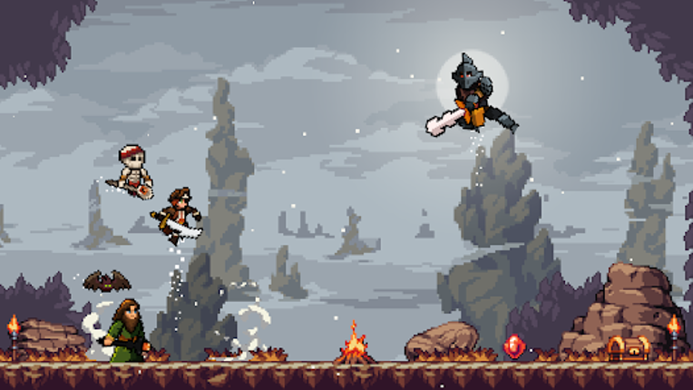 Apple Knight Action Platformer screenshot