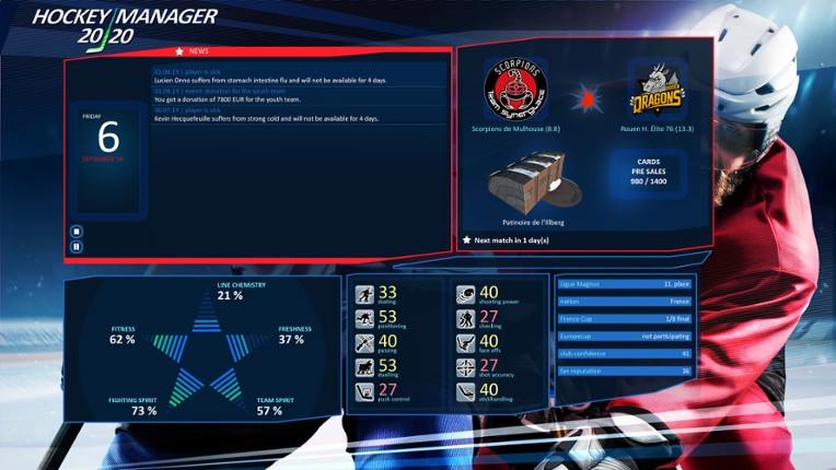 Hockey Manager 20|20 screenshot