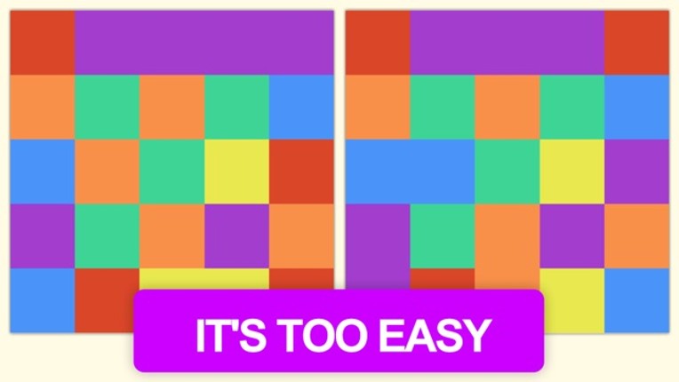 Impossible Pixels Spotter ~ An awesome and addicting & amazing popular brain challenge find all the color differences game screenshot