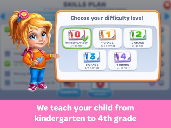 Mathy learn math for kids screenshot