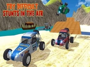 Offroad Kart Beach Stunt : Buggy Car Drive Game Image