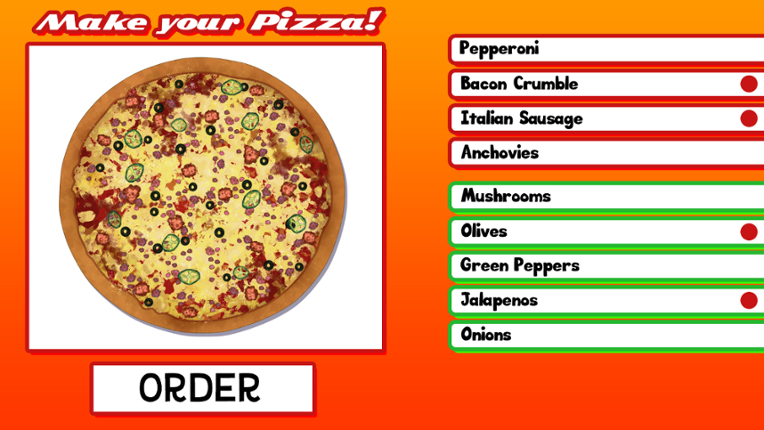 Order A Pizza: A Visual Novel Image