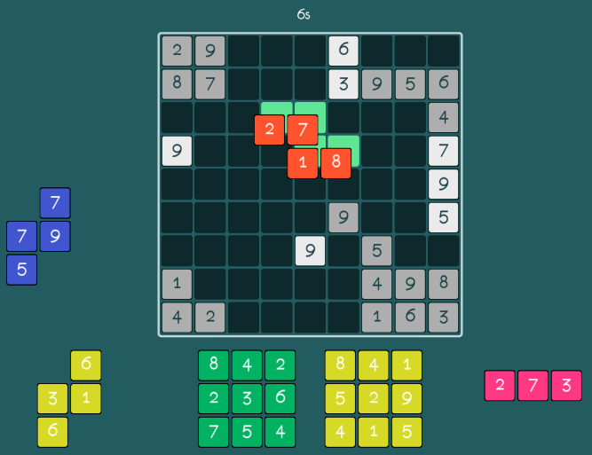 Games like Sudosaw : ( Sudoku + Jigsaw )