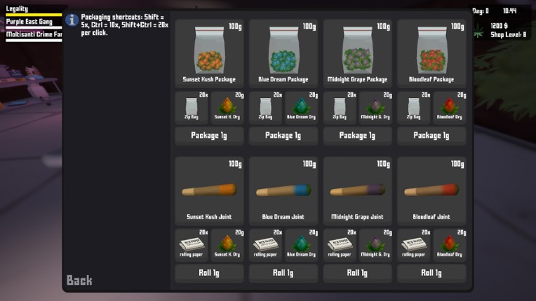 Weed Store Simulator screenshot