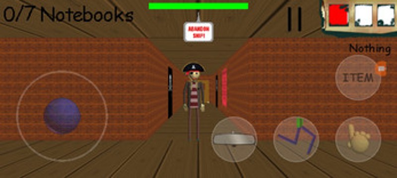 Baldi's Basics Pirates! Android Port Image