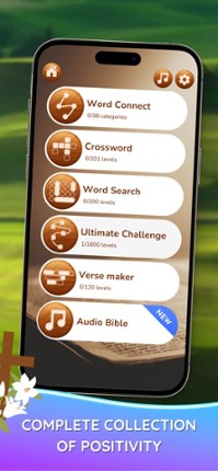 Bible Word Games: Puzzles App screenshot