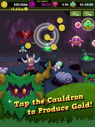 Crypt Critters - Clicker Game screenshot