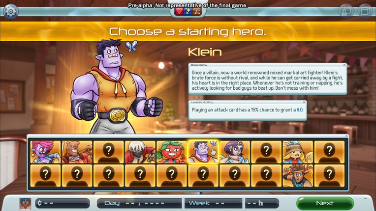 Desk Deck Heroes screenshot