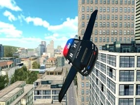 Fly-ing Police Car Sim-ulator 3D Image