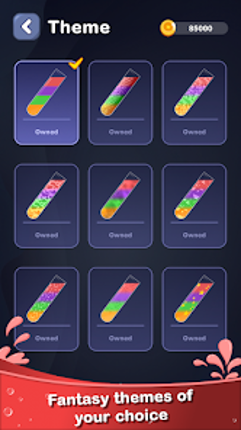 Color Water Sort - Puzzle screenshot