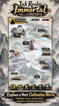 Ink Realm Immortal: Card RPG Image
