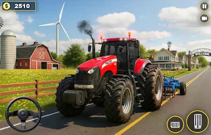 US Farm Tractor Farming Games Image