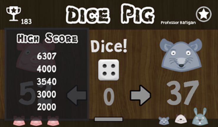 Dice Pig Image