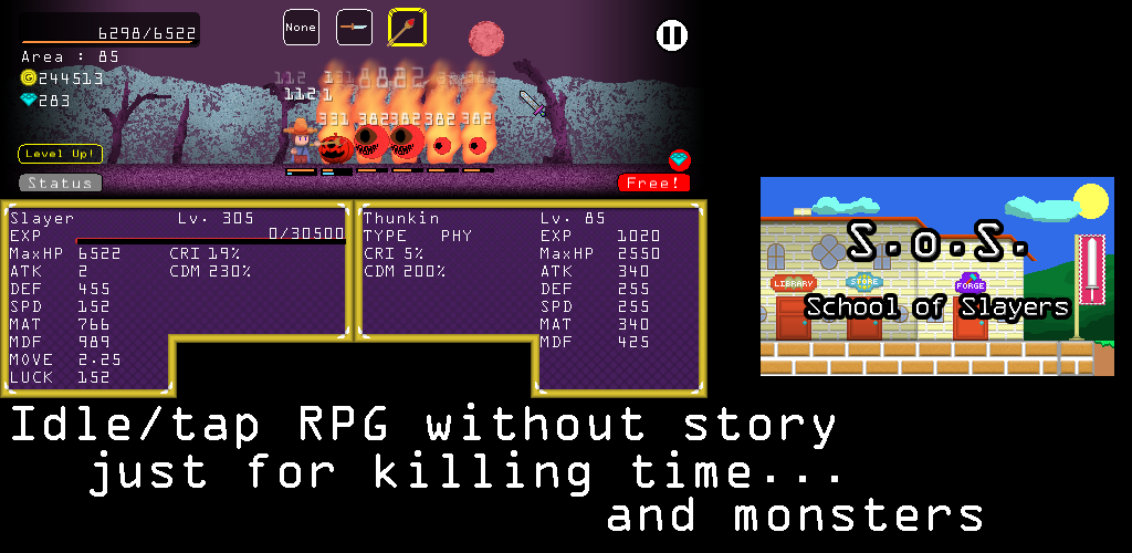 Games like School of Slayers