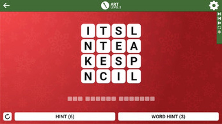 Square Word-Christmas Edition Image