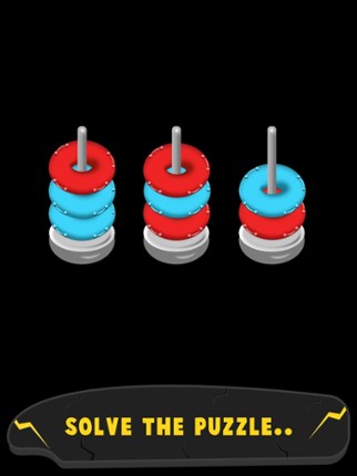 Hoop Stack Game - Color Sort screenshot