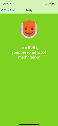 Math Chat - my robot teacher screenshot